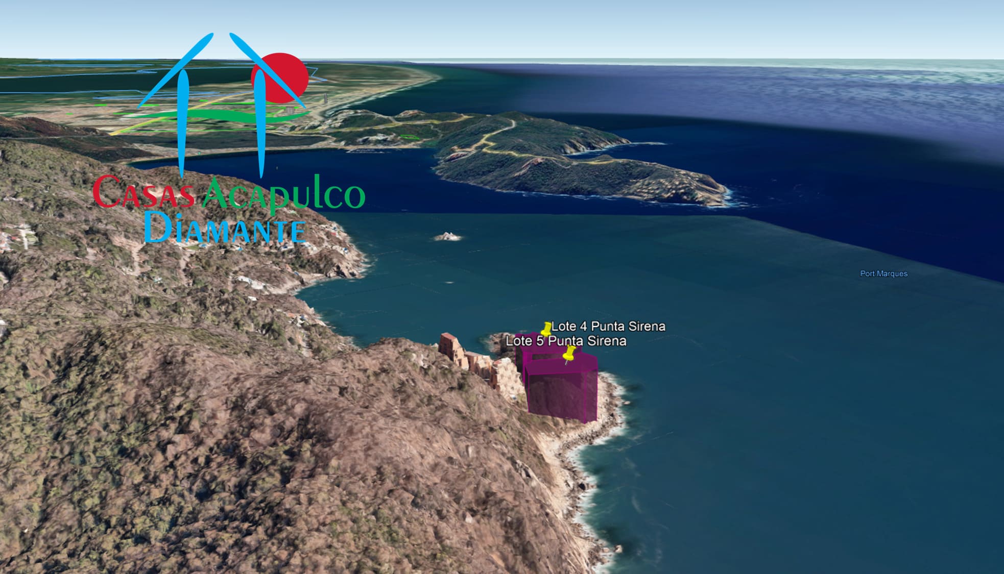 Terreno Brisas del Marqués Punta Sirena lotes 4 y 5 - Vista aérea 10